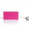 CableBox mini BlueLounge ledningsskjuler pink med ledning